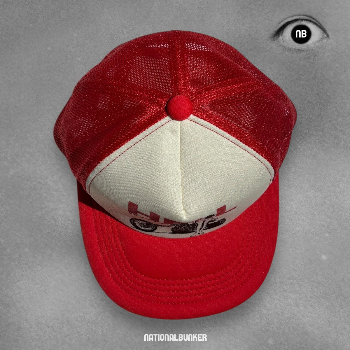 Hysteric Glamour „Hell“ Girl Cap Red