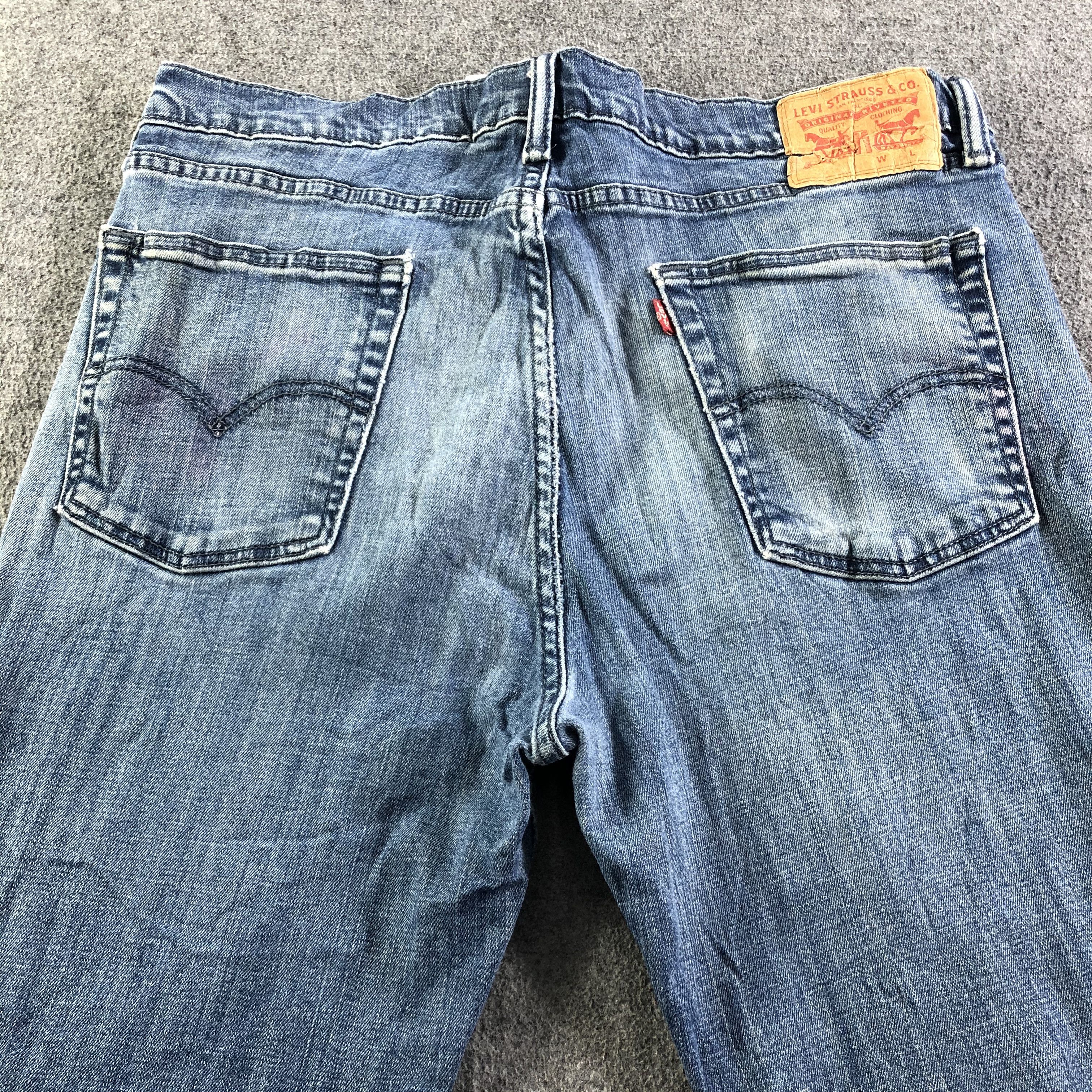 Levi's Vintage Blue Wash Levis 514 Jeans-J3183 Size US 36 / EU 52 - 4 Thumbnail