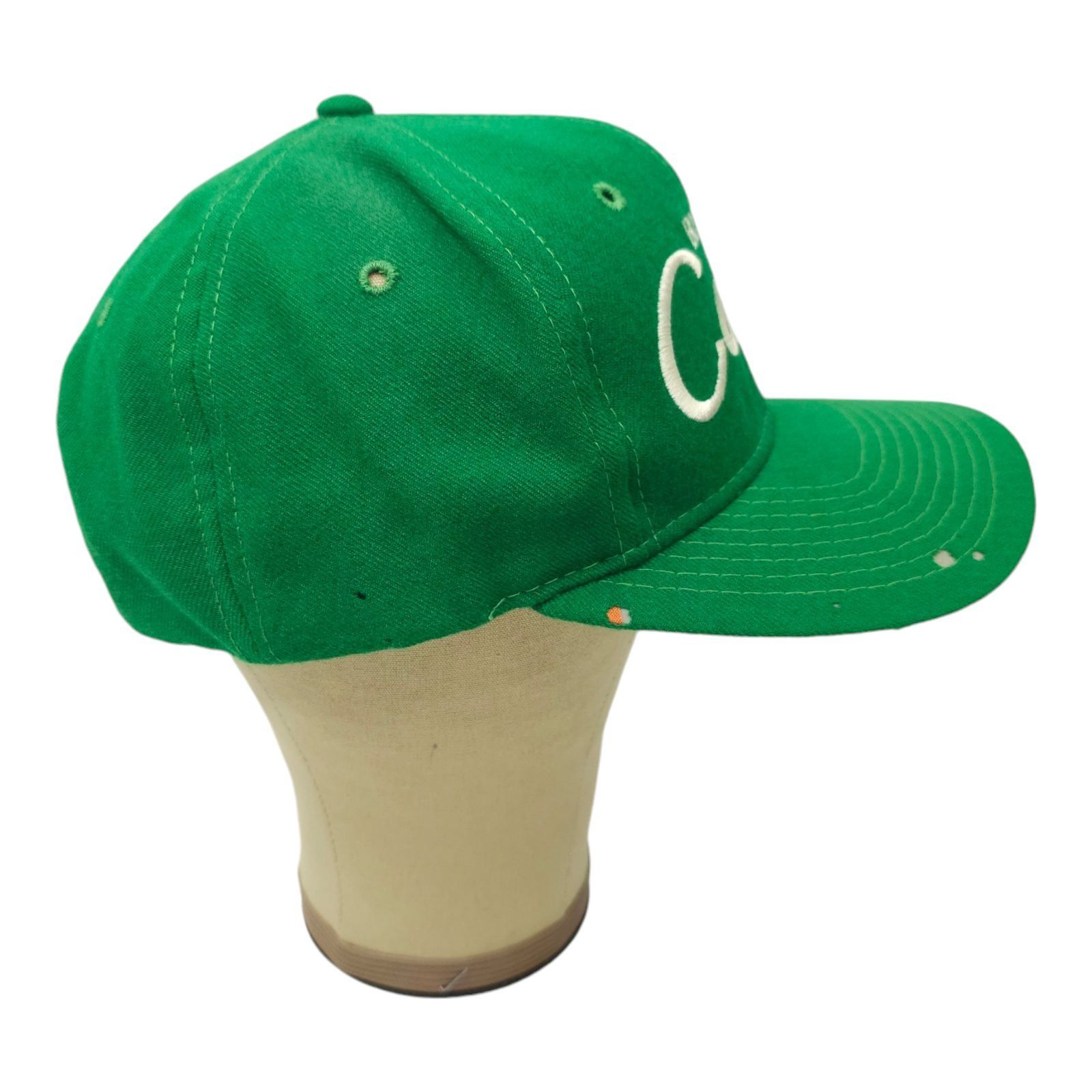Sports Specialties Boston Celtics Script Cap Vtg 90s READ Moth Holes Snapback Size ONE SIZE - 15 Thumbnail