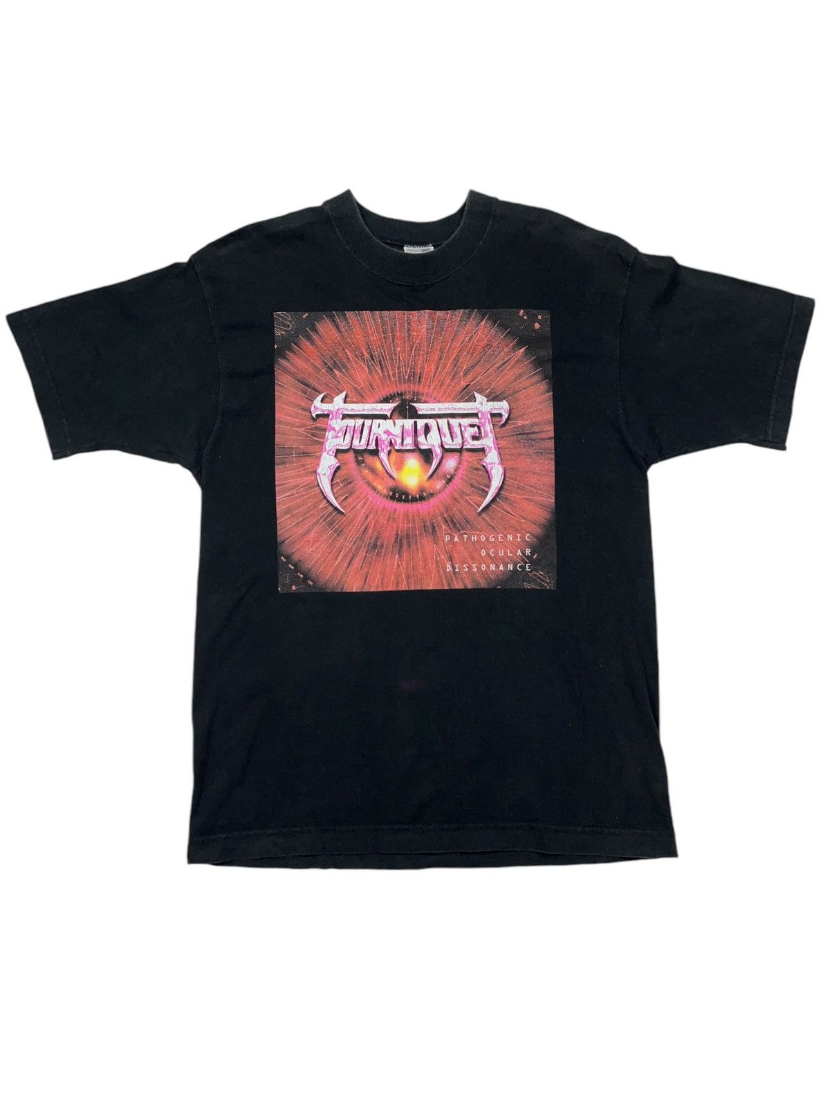 Band Tees × Vintage Vintage 1992 Tourniquet Christian Metal Band T-shirt Size US L / EU 52-54 / 3 - 1 Thumbnail