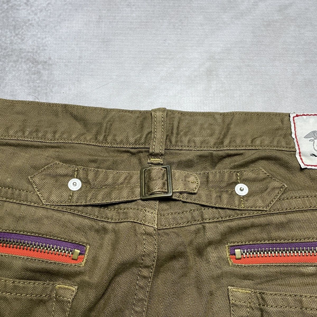 14th Addiction × If Six Was Nine × Tornado Mart 2000’s Genoese - Military Multi-Zip Pants Size US 34 / EU 50 - 16 Thumbnail