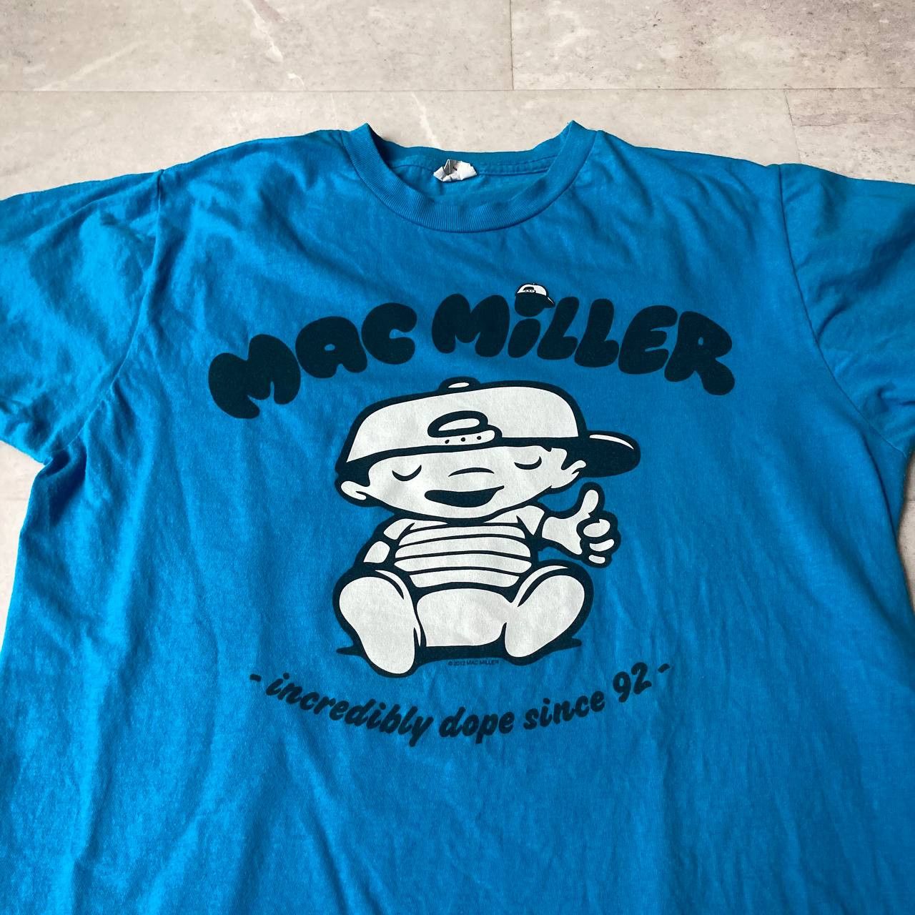 Rap Tees Vintage Mac Miller Incredibly Dope Since 92 Rap Tee Size US M / EU 48-50 / 2 - 2 Thumbnail