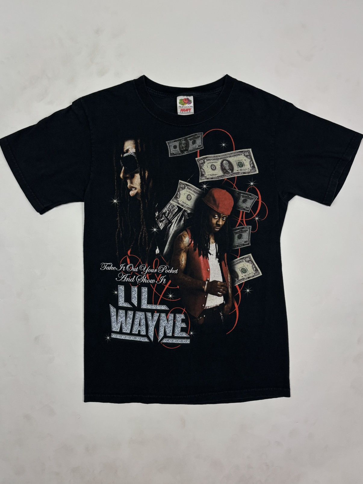 Vintage Vintage 2003 Rap Tee Lil wayne Size US S / EU 44-46 / 1 - 2 Thumbnail