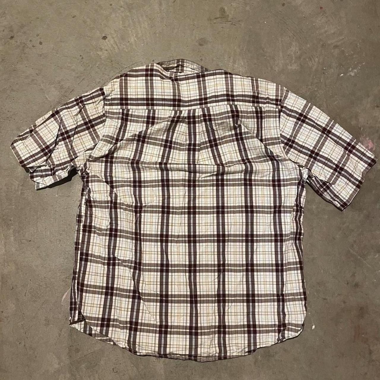 Carhartt Vintage 90’s Boxy Brown/Tan Carhartt Shirt Size US L / EU 52-54 / 3 - 4 Thumbnail