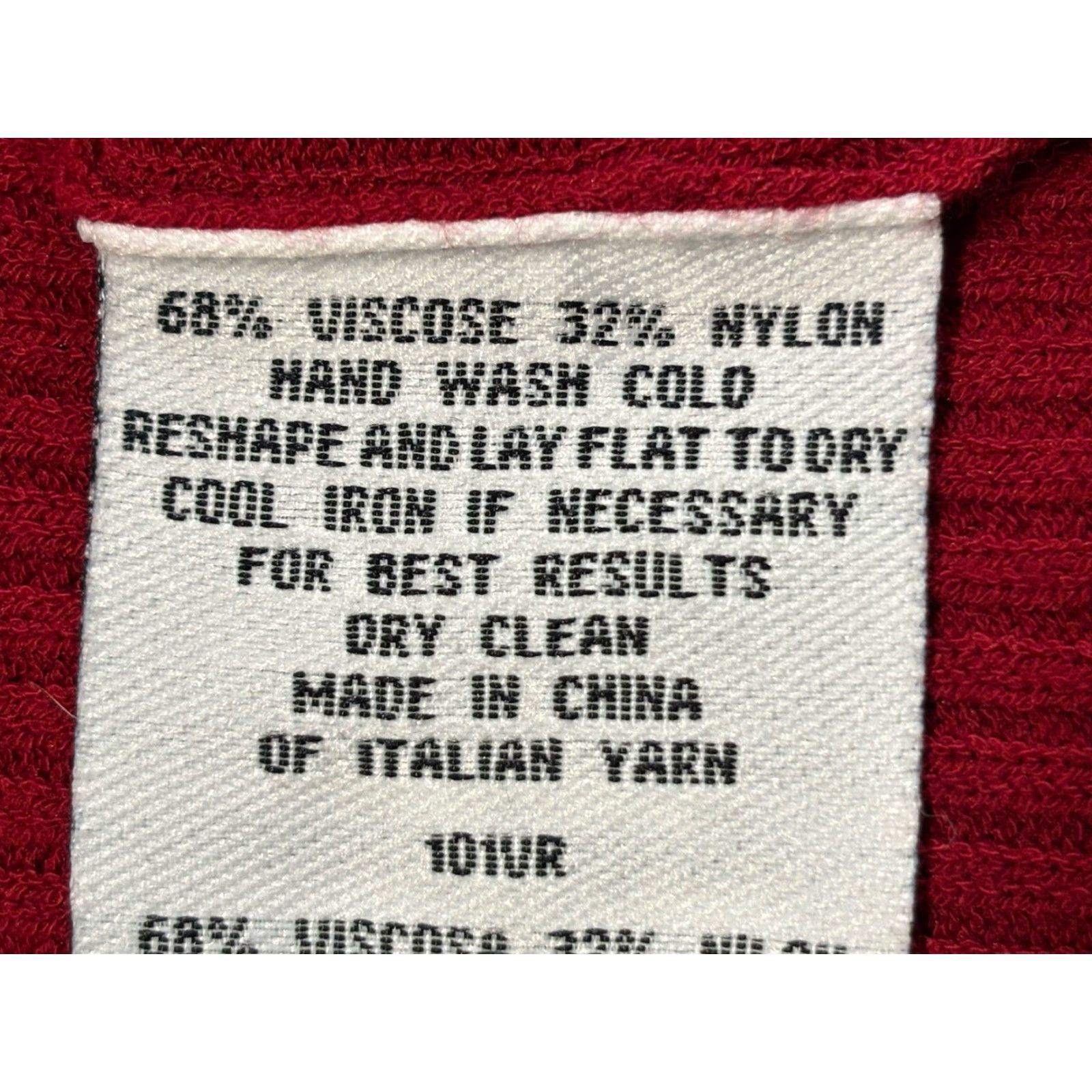 Eileen Fisher Eileen Fisher Cardigan Women’s L Red Open Front Ribbed Classic Sweater Size L / US 10 / IT 46 - 8 Thumbnail