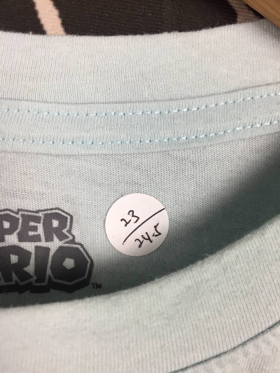 Nintendo Super Mario Nintendo Video Game Promo Tee Size US XL / EU 56 / 4 - 8 Thumbnail
