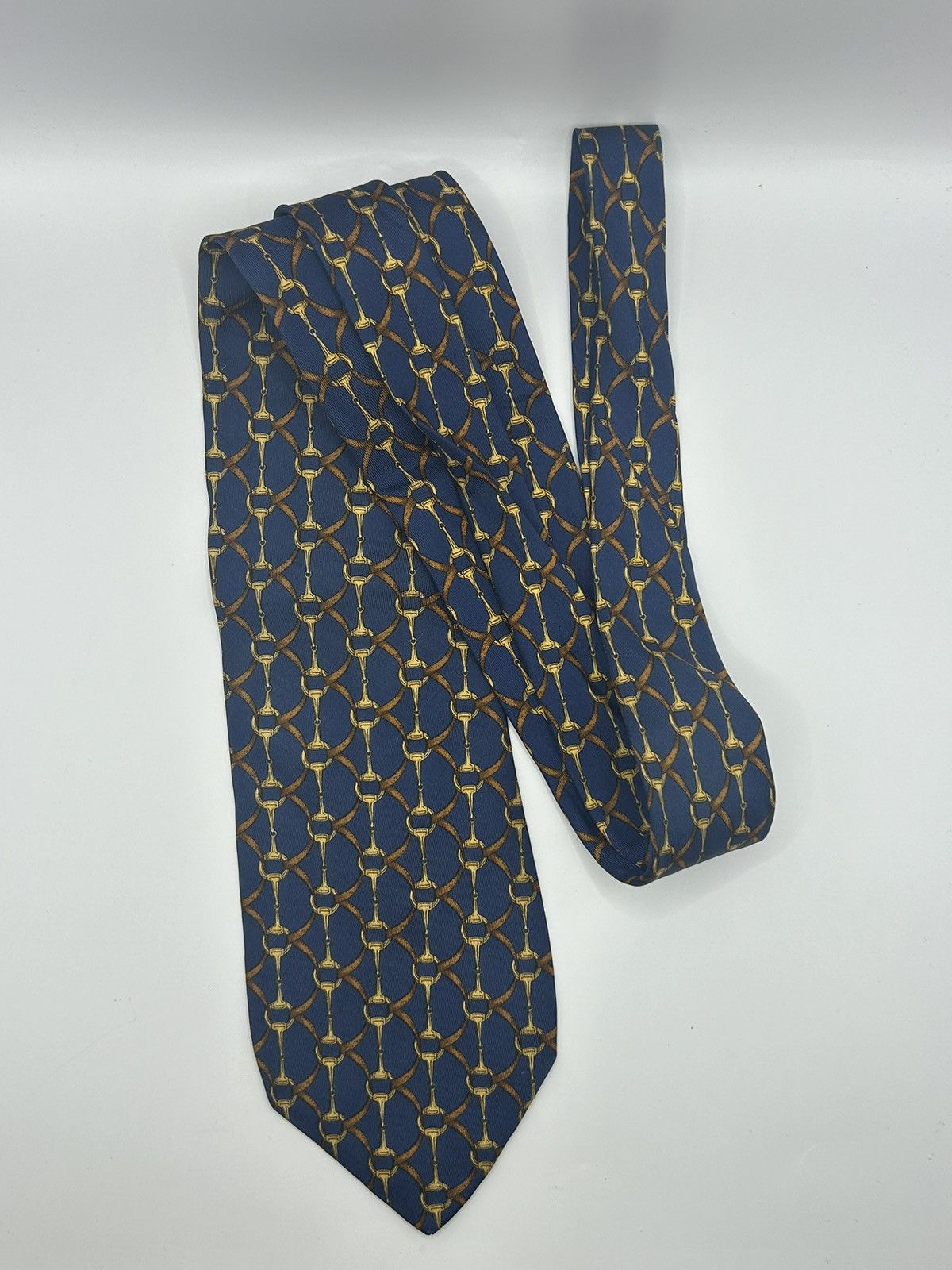 Lancel Lancel Paris Monogram Logo Silk Tie Size ONE SIZE - 6 Thumbnail