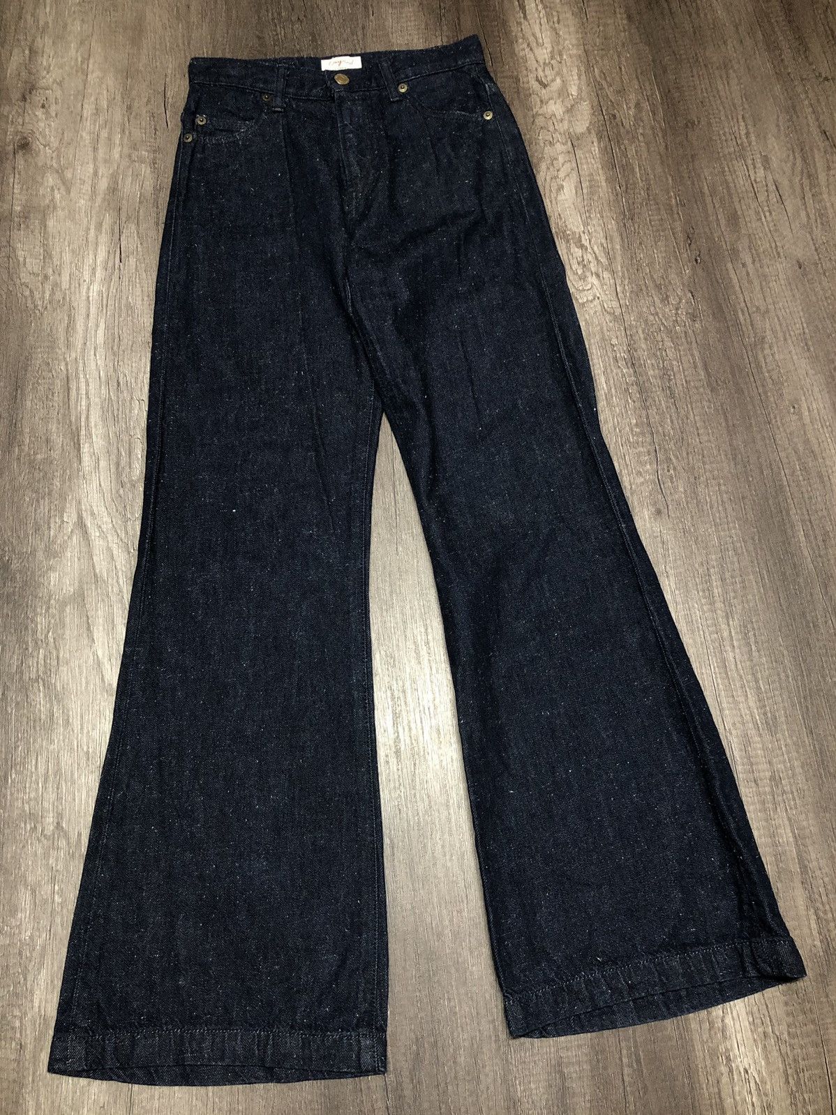 Designer × Japanese Brand × Vintage Vintage Denim Ungrid Flared Boot Cut Leg Jeans Size 27" / US 4 / IT 40 - 25 Thumbnail