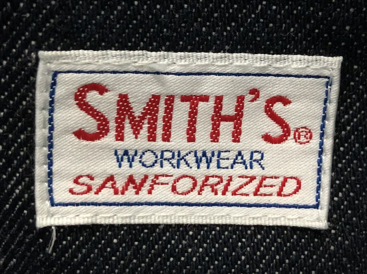 Vintage Vintage Smith's Workwear Sanforized Denim Jacket Size US M / EU 48-50 / 2 - 8 Thumbnail