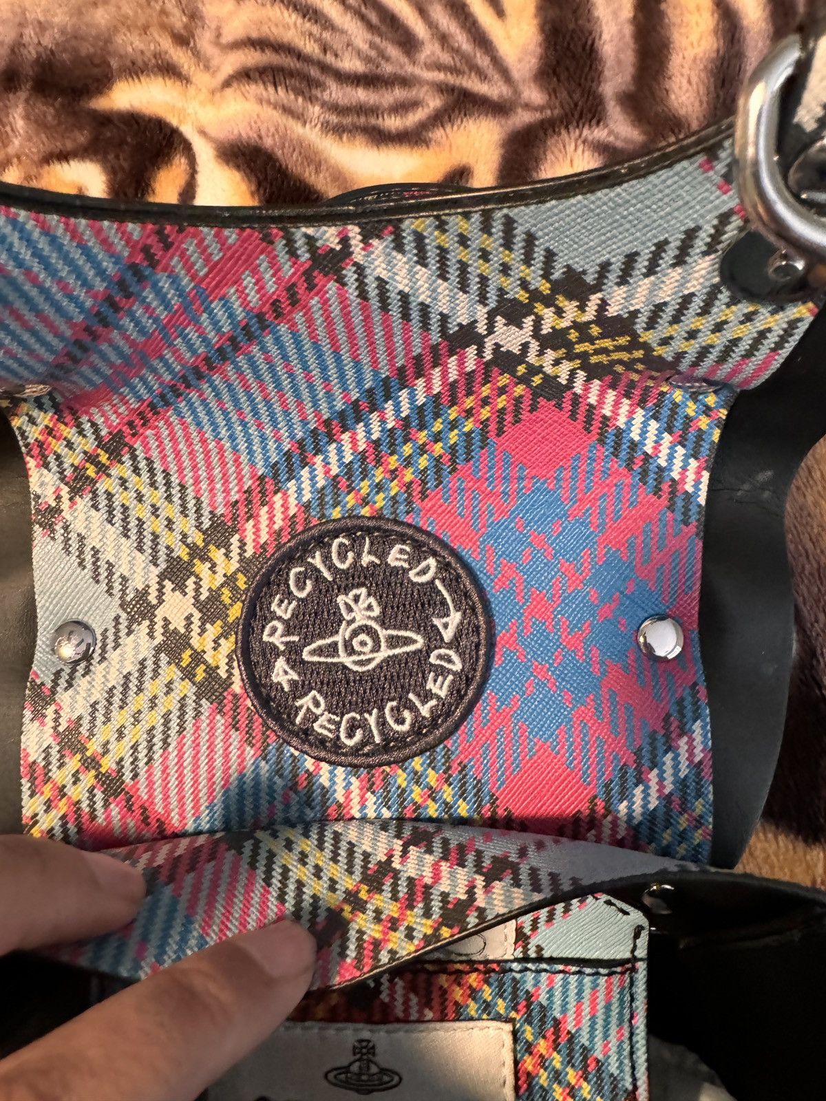Vivienne Westwood Vivienne Westwood pink tartan purse Size ONE SIZE - 6 Thumbnail