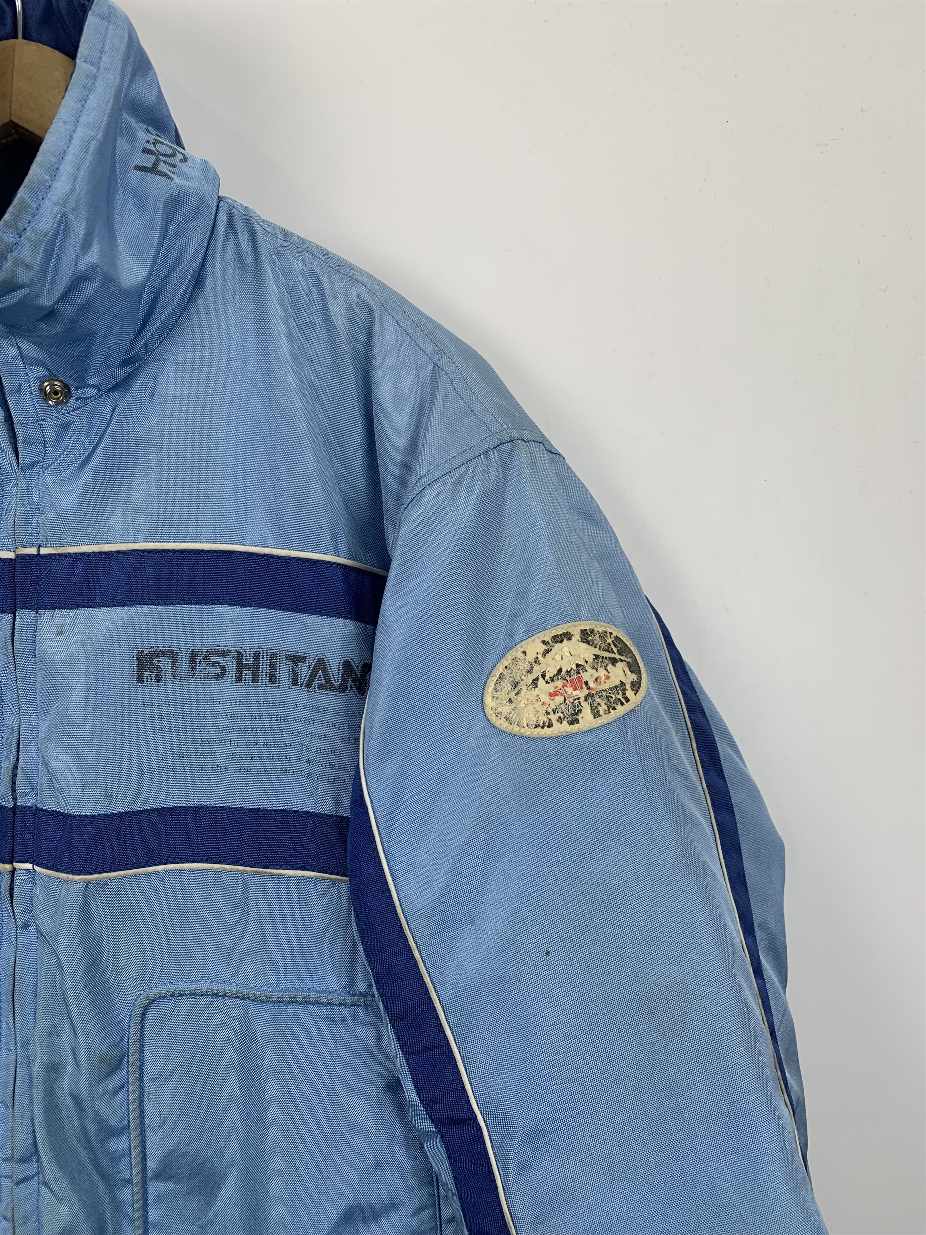 Japanese Brand Vintage Kushitani Hamamatsu Motorcycle Racing Jacket J0953 Size US L / EU 52-54 / 3 - 8 Thumbnail