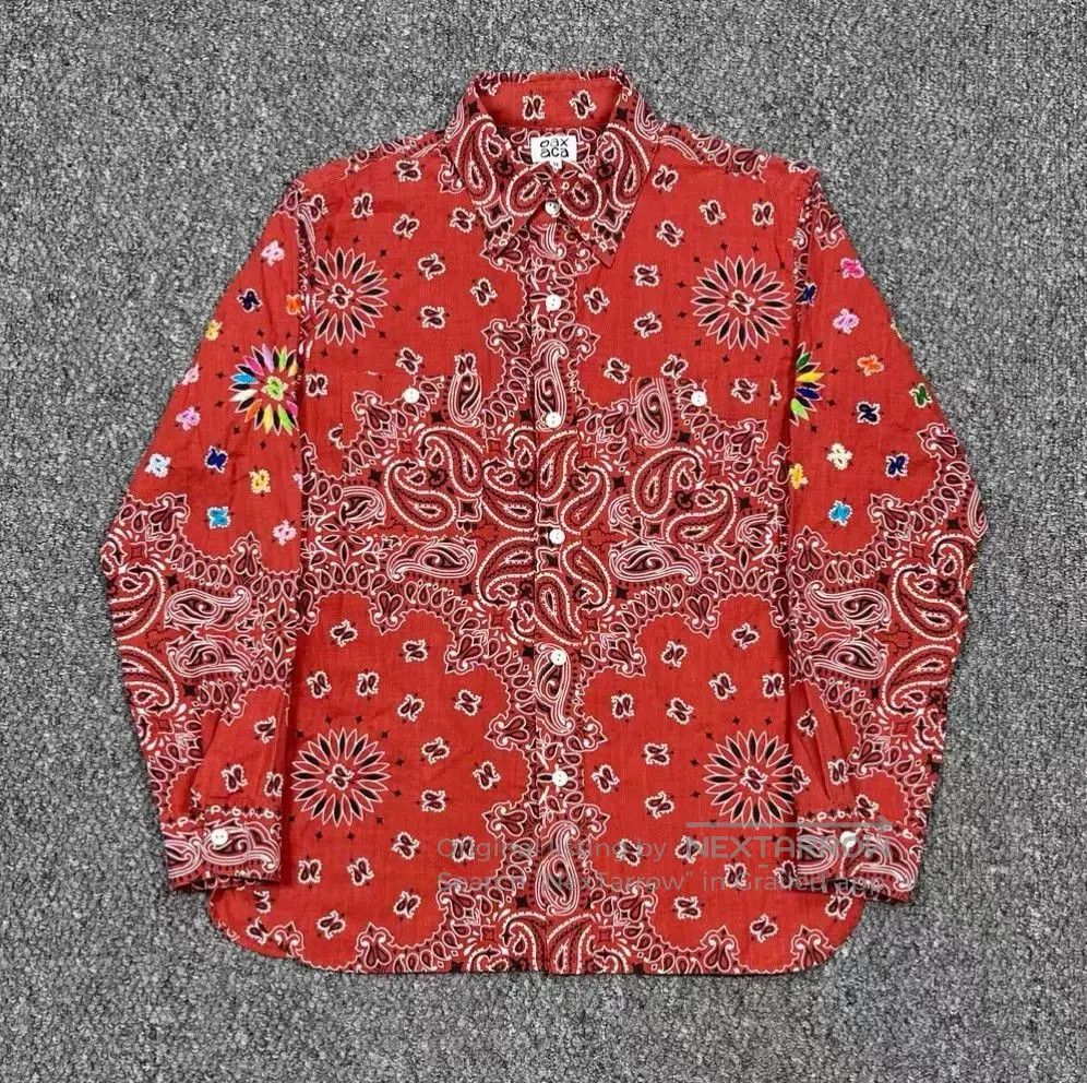 Mexican Threads OAXACA Japanese Paisley Hand. Size US M / EU 48-50 / 2 - 1 Thumbnail