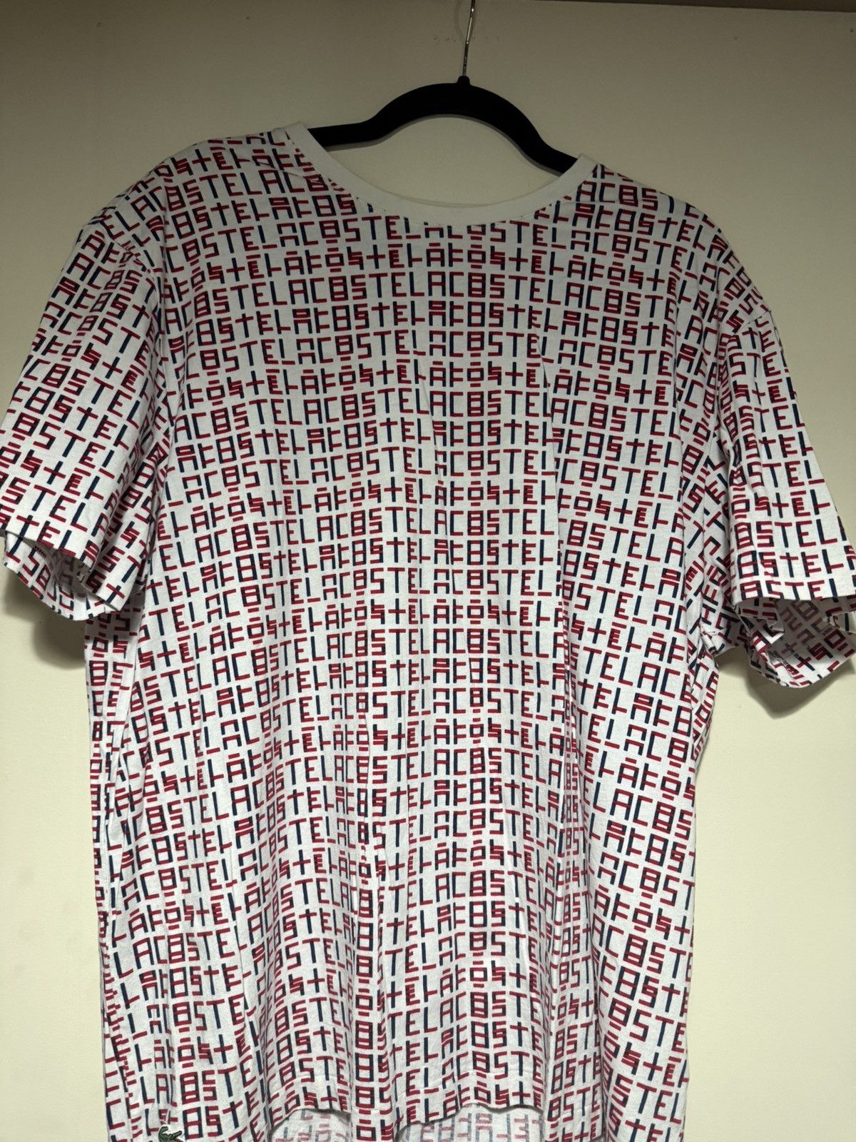 Lacoste Lacoste graphic tee Size US XXL / EU 58 / 5 - 1 Thumbnail