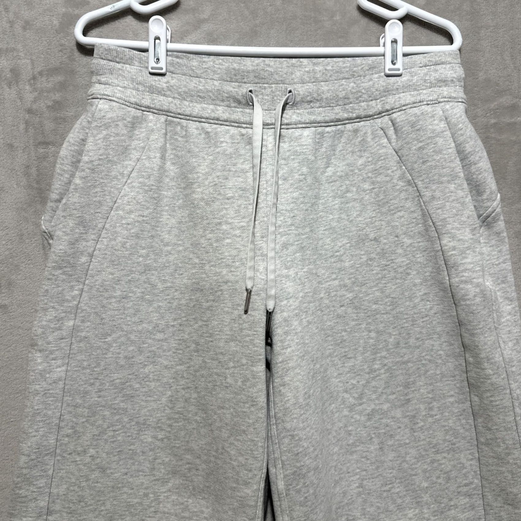 Lululemon Lululemon Scuba Women's Pant Heathered Grey Size Medium Wide-Leg Mid-Rise Sweatpants Athletic Casual Comfortable Size 32" / US 10 / IT 46 - 4 Thumbnail