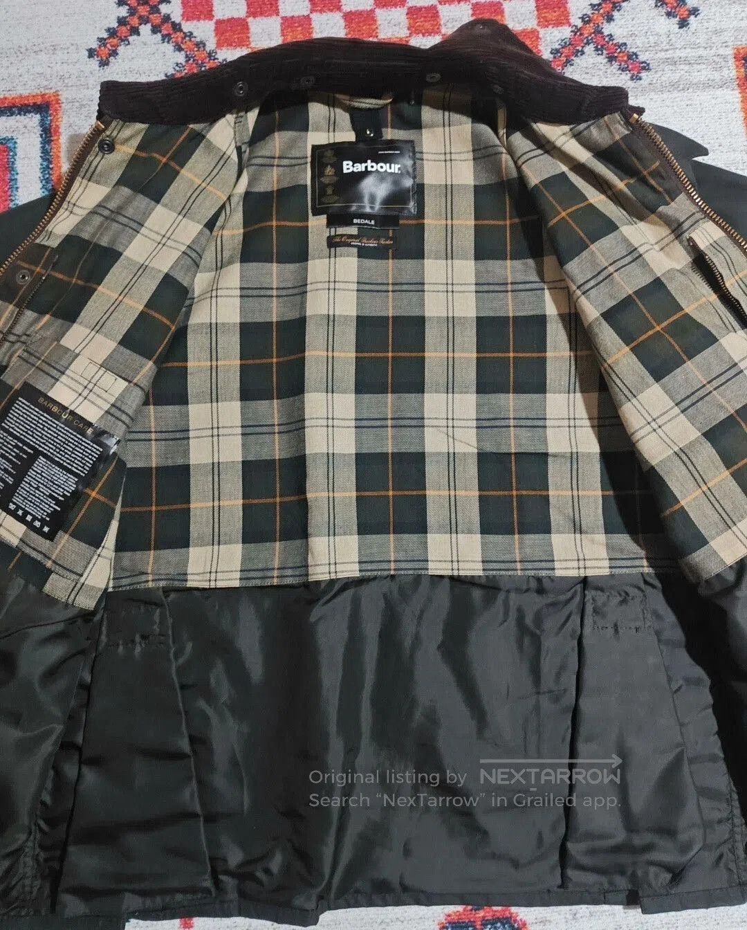Barbour Barbour Bedale Waxed Jacket. Size US XXS / EU 40 - 3 Thumbnail