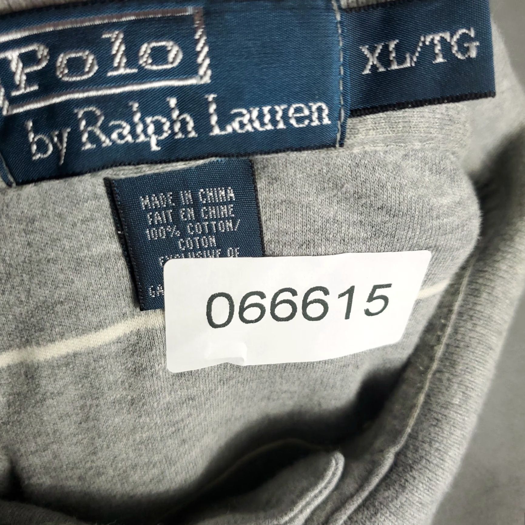 Ralph Lauren Ralph Lauren Polo Shirt Mens XL Gray Striped Polo Shirt Casual Short Sleeve Men XL Gray Striped Polo Shirt Size US XL / EU 56 / 4 - 7 Thumbnail