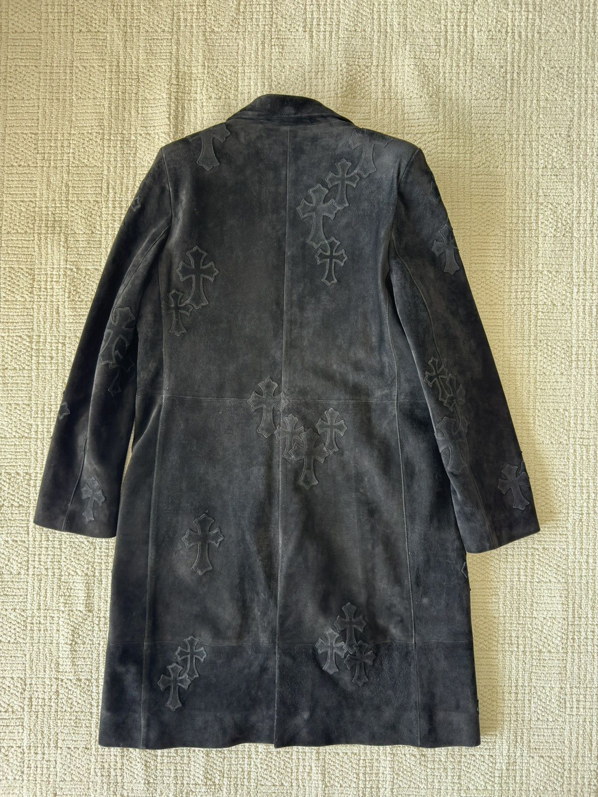 Chrome Hearts CHROME HEARTS Black 1 of 1 Mult patch Leather Coat Size US L / EU 52-54 / 3 - 2 Thumbnail