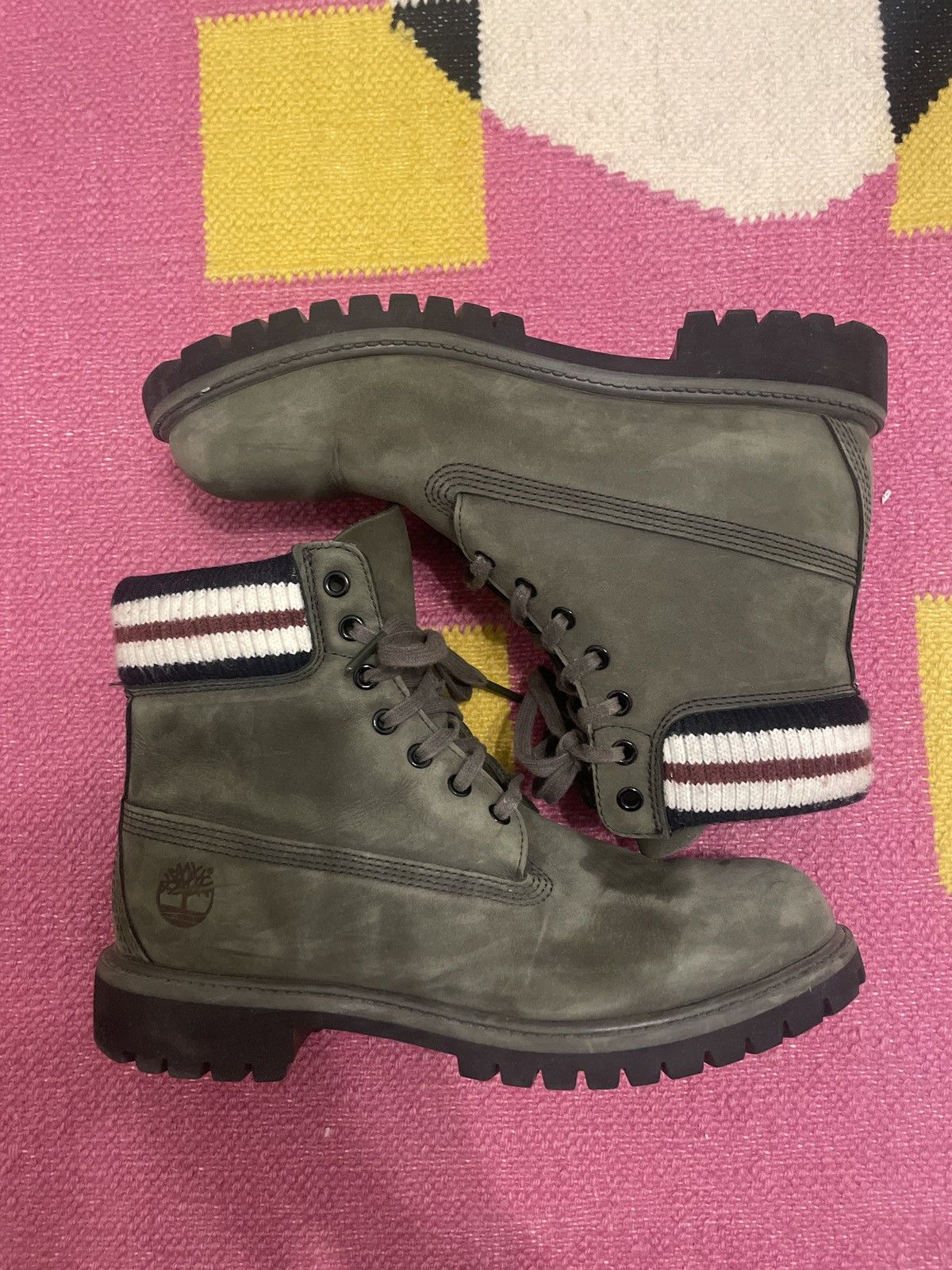 Marni × Timberland Marni X Timberland Green Boots size 9 Size US 9 / EU 42 - 1 Thumbnail