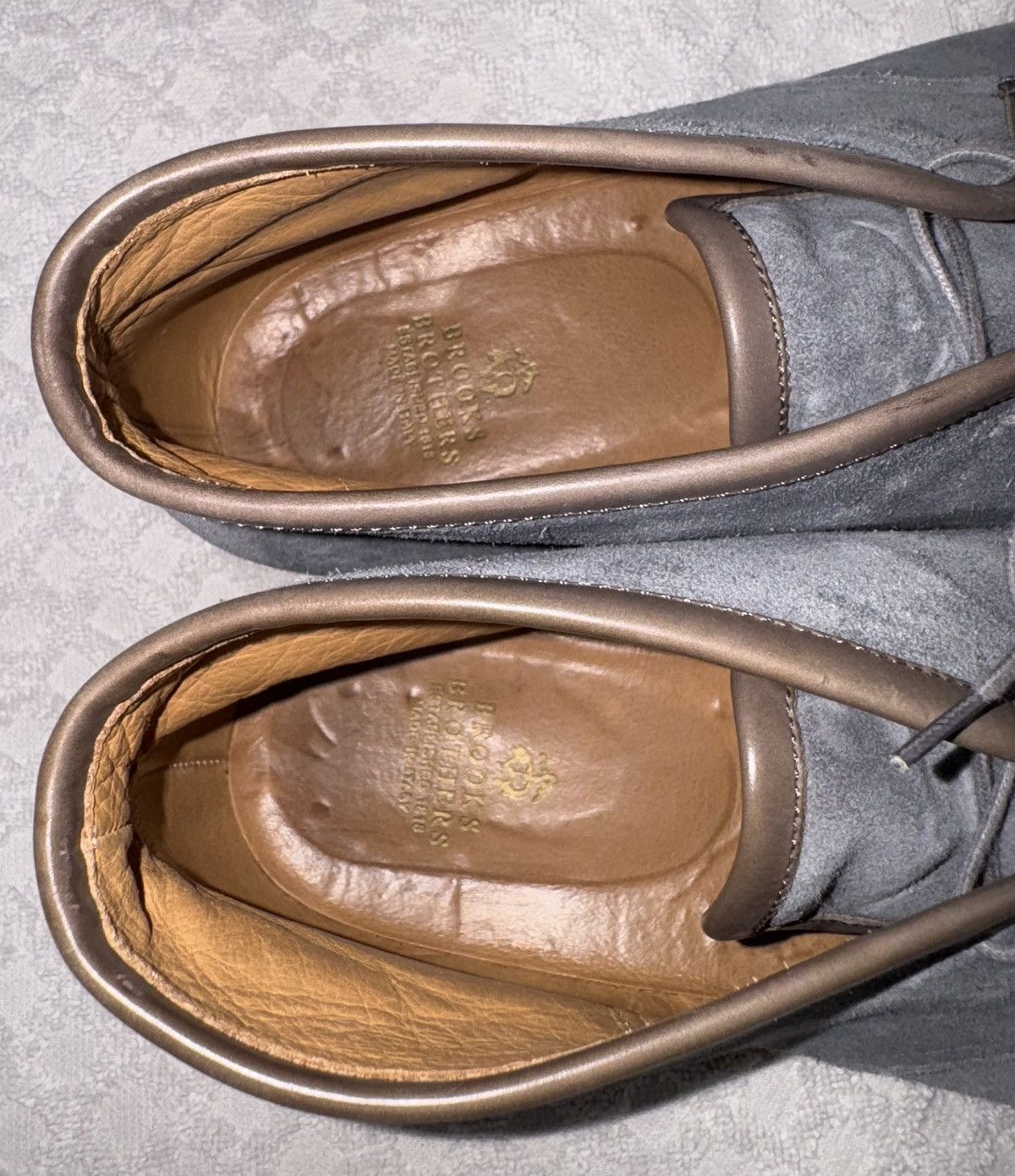 Brooks Brothers Brooks Brothers Made in Italy Suede Chukka Boots (BB4) US 10 Size US 10 / EU 43 - 13 Thumbnail