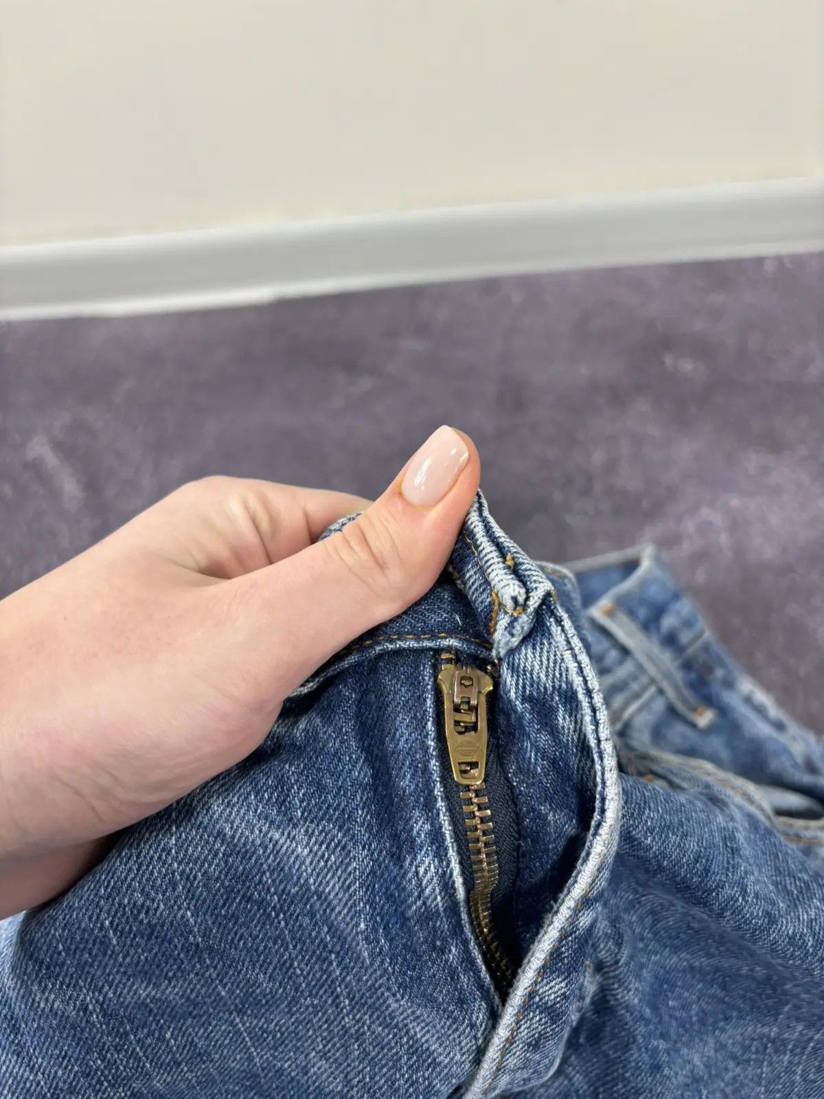Dickies × Vintage Vintage Dickies Y2K Faded Blue Denim USA Hype Jeans Size US 32 / EU 48 - 9 Thumbnail
