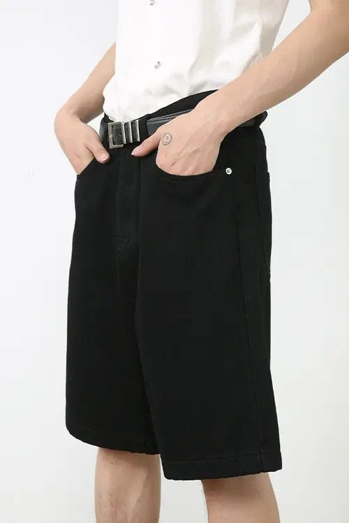 Other Black Casual Vintage Straight Denim Shorts Size US 32 / EU 48 - 4 Thumbnail
