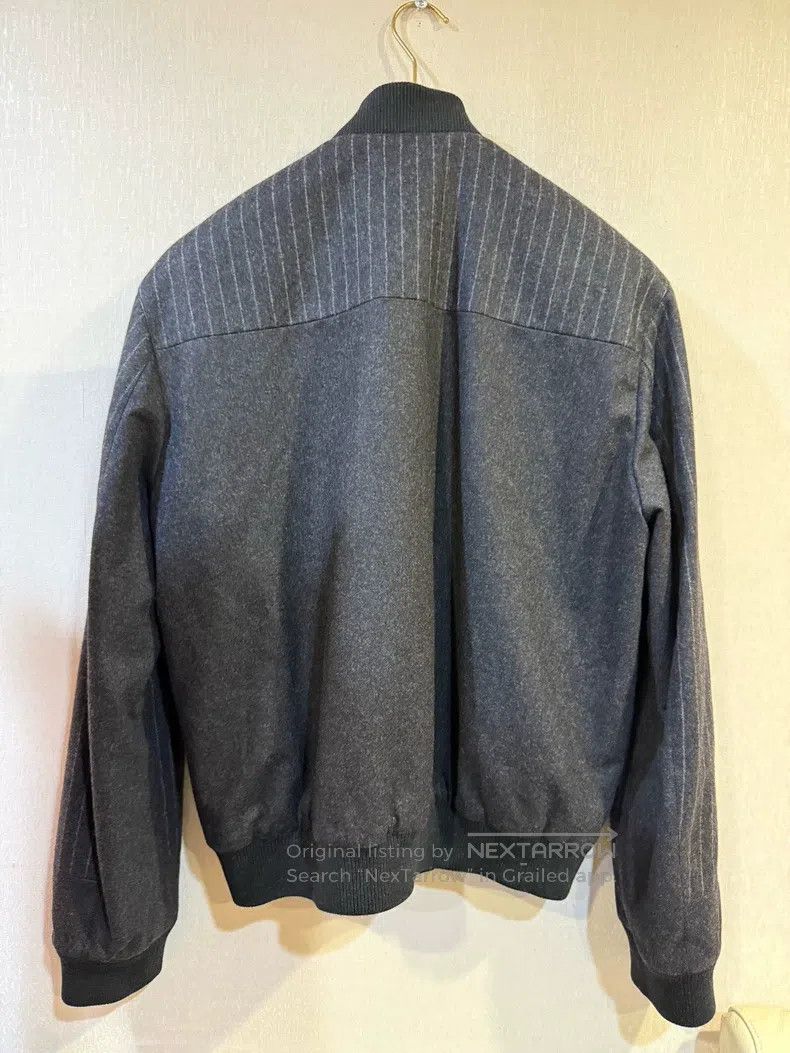 Hermes Hermes Vertical Stripe Jacket 100% Wool Size US M / EU 48-50 / 2 - 2 Thumbnail