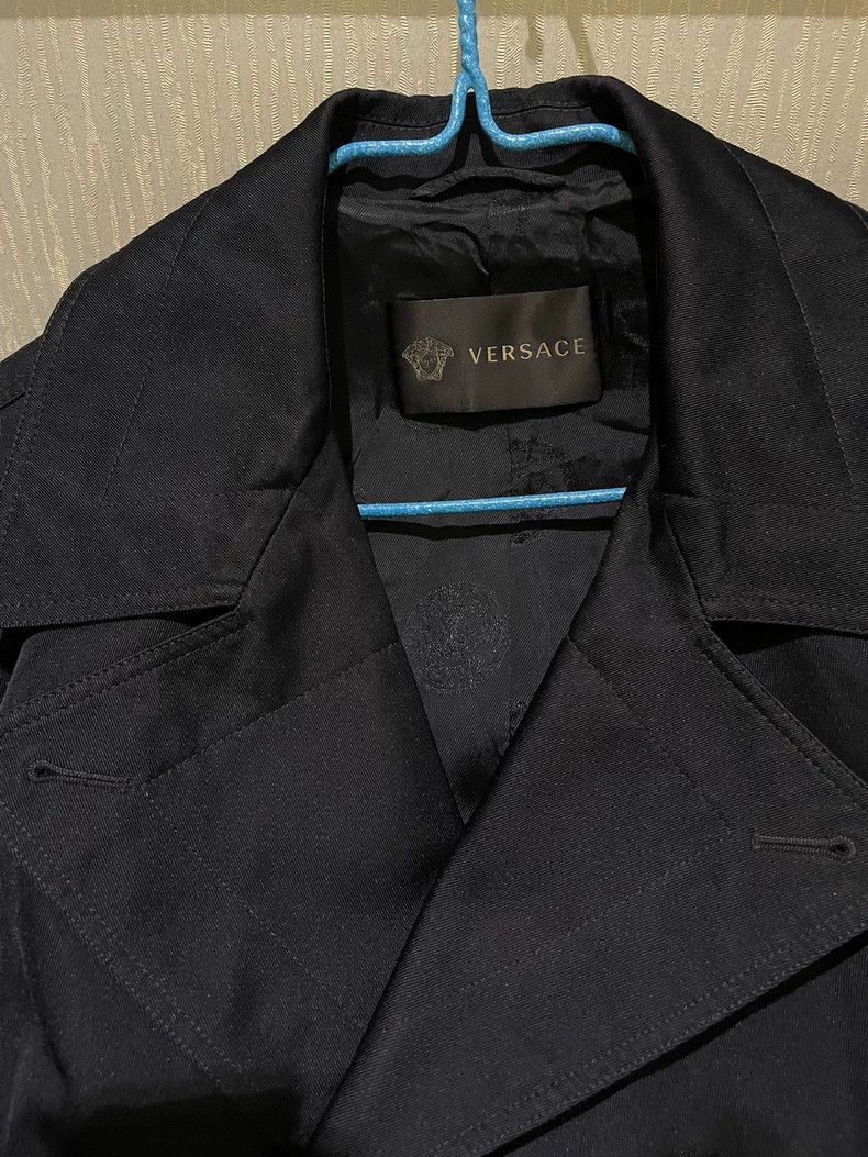 Versace Versace Men's casual trench coat Size US XL / EU 56 / 4 - 3 Thumbnail