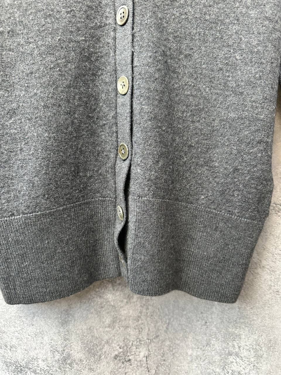 Ralph Lauren Sport × Vintage Ralph Lauren Sport Wool Cardigan Vintage Gray Long Sleeve Size M / US 6-8 / IT 42-44 - 8 Thumbnail