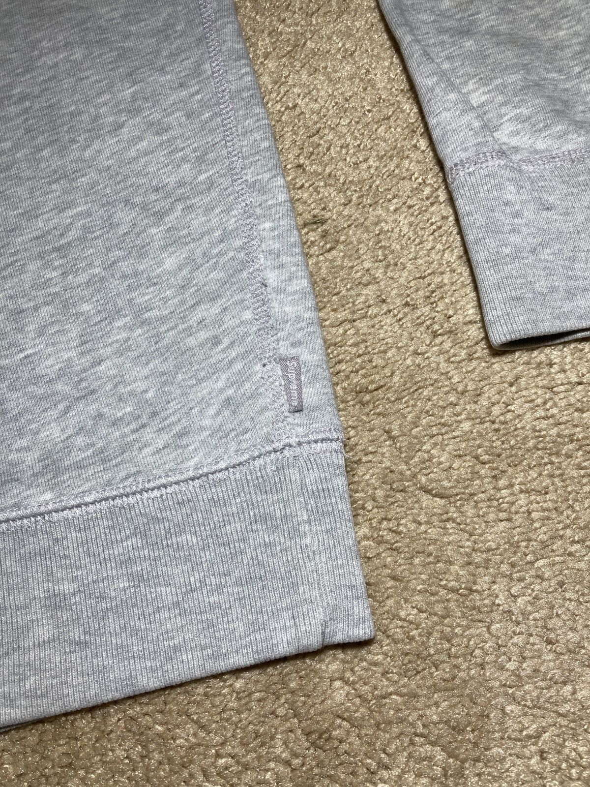 Supreme 2008 Supreme World Famous Box Logo Reverse Back Blue Sweater Size US M / EU 48-50 / 2 - 4 Thumbnail