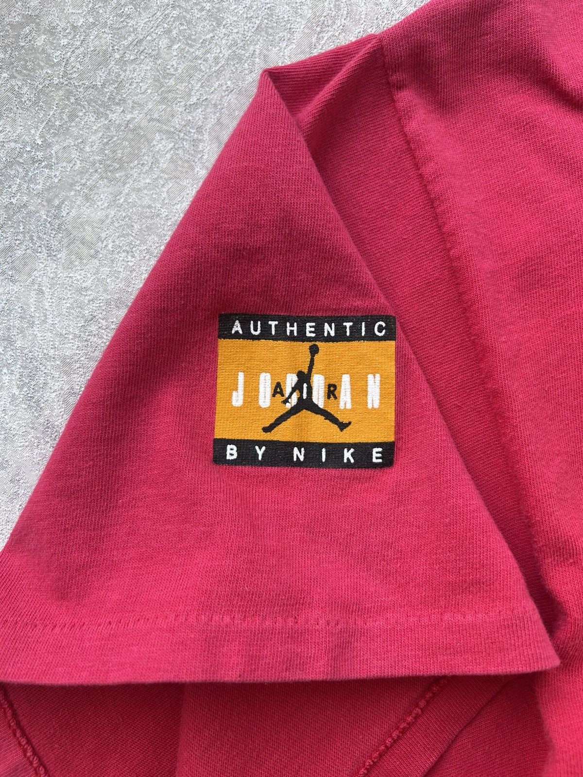 Nike Vintage 90s Nike Air Jordan Big Logo T-shirt Made In USA Size US XL / EU 56 / 4 - 6 Thumbnail