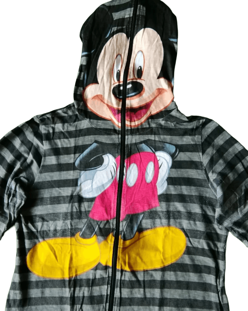 Disney Vintage Y2K Disney Mickey Mouse Full Zip Face Hoodie Size L / US 10 / IT 46 - 2 Thumbnail