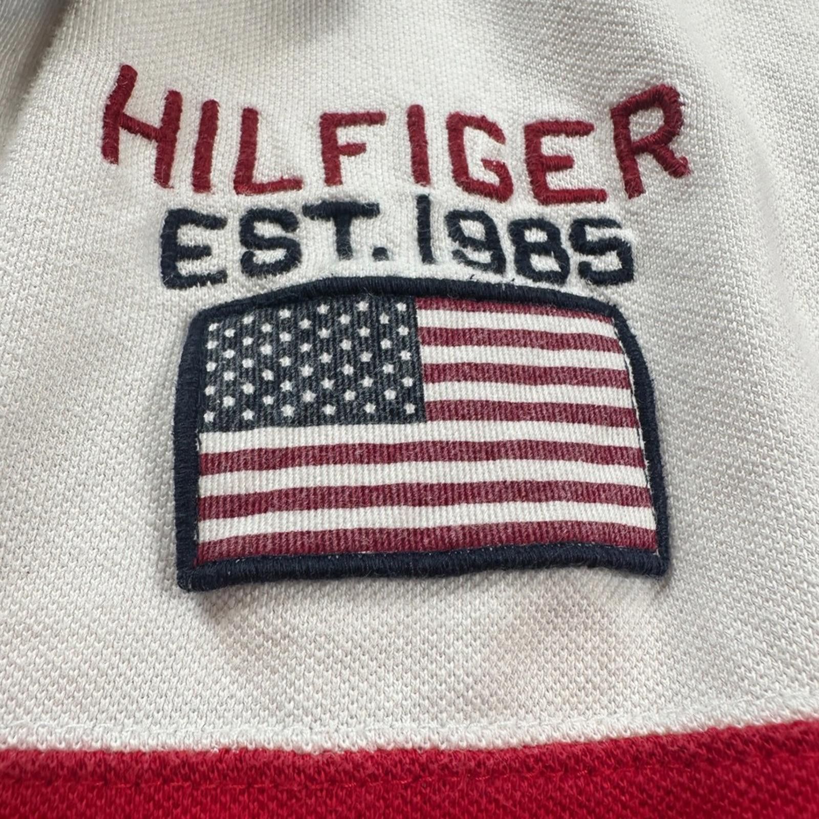 Tommy Hilfiger Tommy Hilfiger Mens USA Flag Custom Fit Polo Shirt XL 85 Size US XL / EU 56 / 4 - 5 Thumbnail