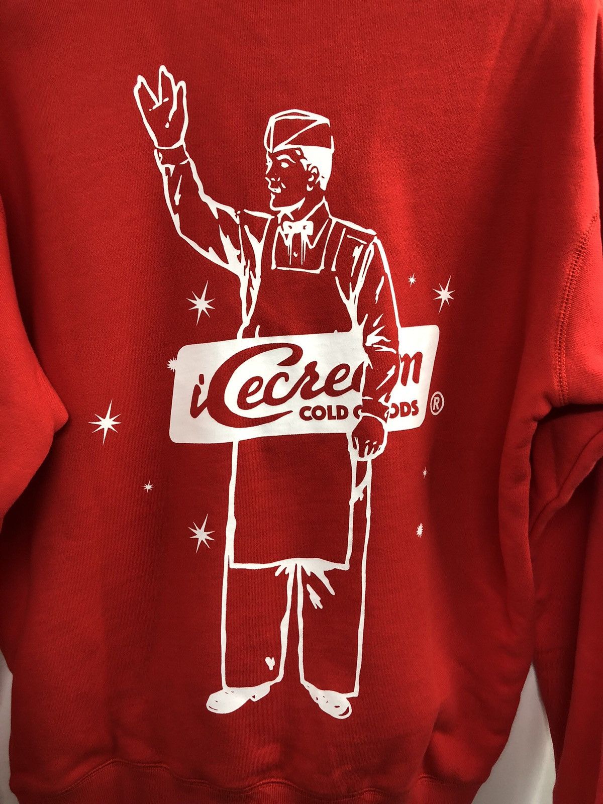 Icecream Ice Cream Live Long Tomato Red Sweatshirt Small Size US S / EU 44-46 / 1 - 7 Thumbnail