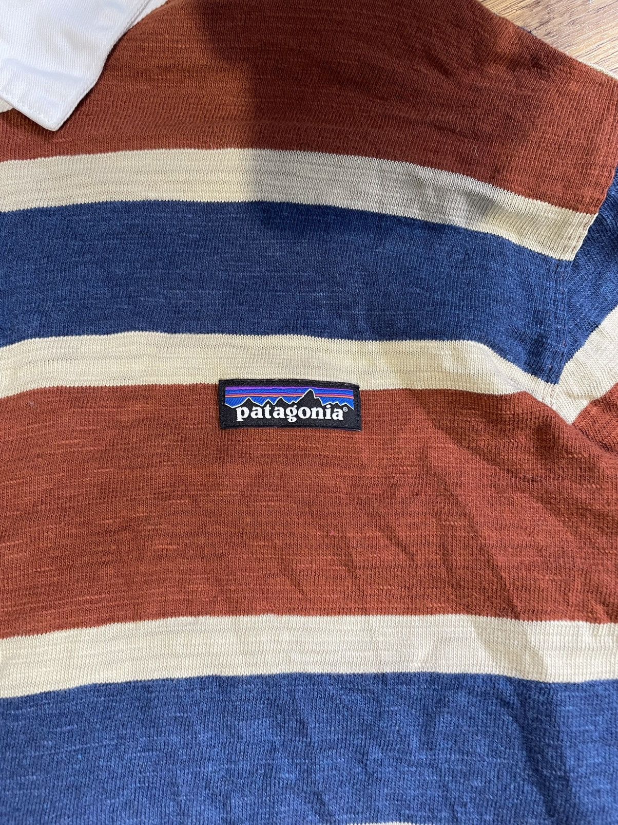 Patagonia Patagonia Striped Long Sleeve Gorpcore style like Supreme Size US XL / EU 56 / 4 - 7 Thumbnail