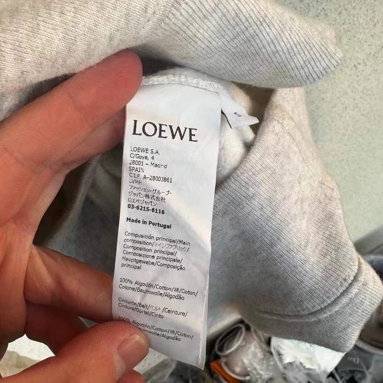 Loewe loewe hooded long-sleeved sweatshirt 2504-Nextarrow Size US S / EU 44-46 / 1 - 4 Thumbnail