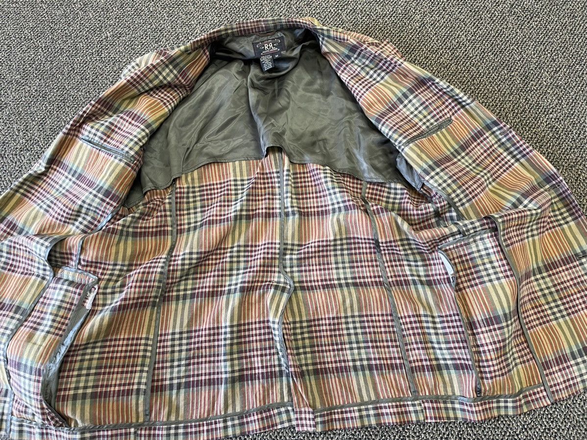 RRL Ralph Lauren × Vintage Cotton Madras Plaid Sport Coat Size 44R - 6 Thumbnail