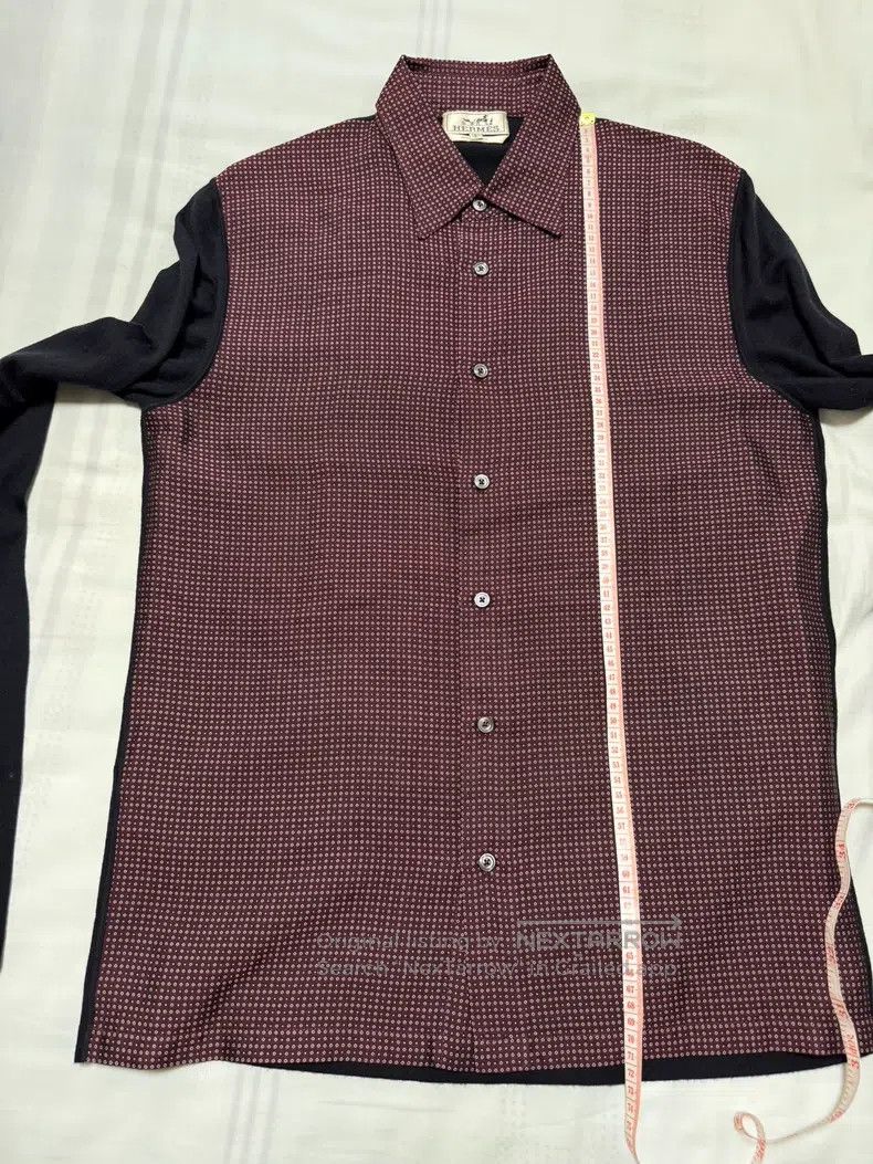 Hermes Hermes Cashmere shirt, 80% cashmere + 20% mulberry silk Size US S / EU 44-46 / 1 - 5 Thumbnail