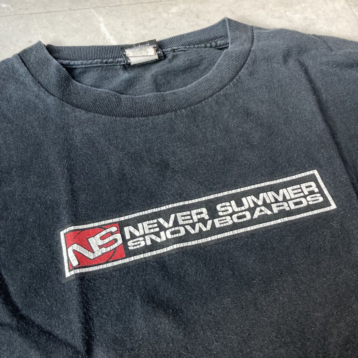 Vintage vintage never summer snowboards tee Size US L / EU 52-54 / 3 - 2 Thumbnail