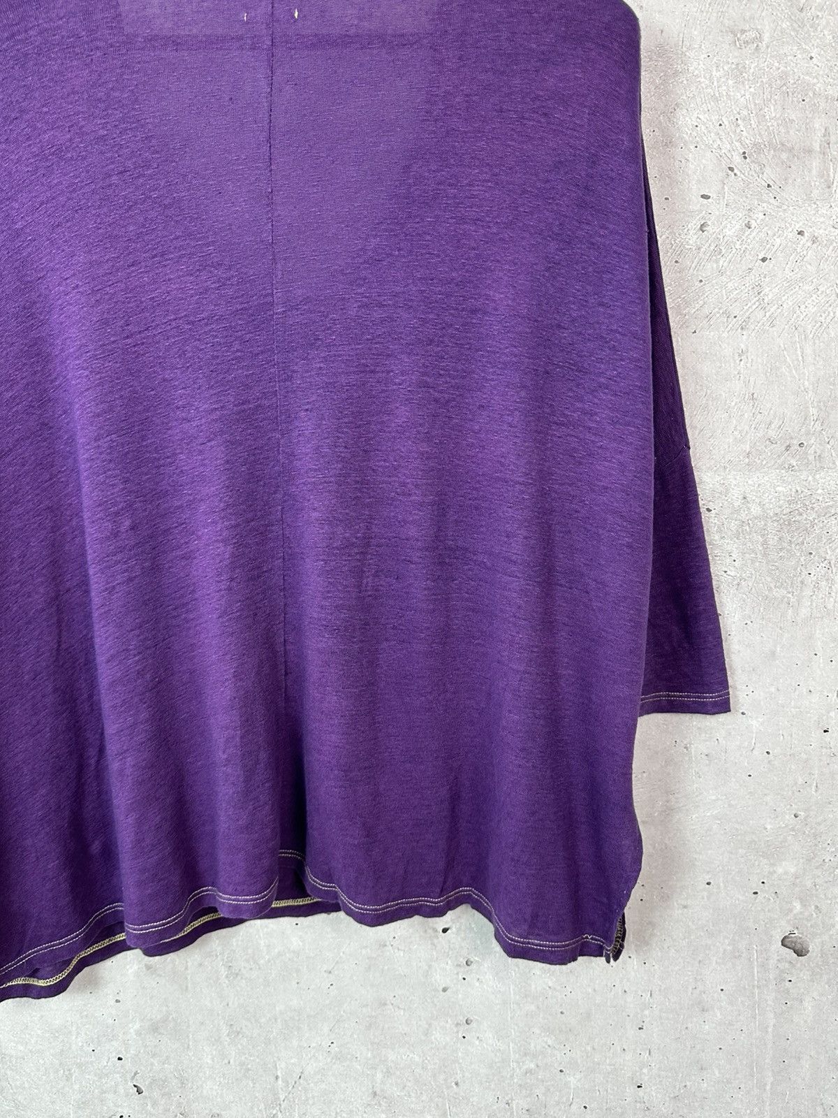Other Not Shy Linen Purple Oversized 3/4 Sleeve Women’s Jumper Size L / US 10 / IT 46 - 12 Thumbnail