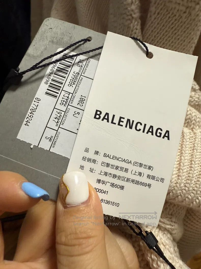 Balenciaga Balenciaga Classic 3D Raised Knit Jacquard Size US S / EU 44-46 / 1 - 6 Thumbnail