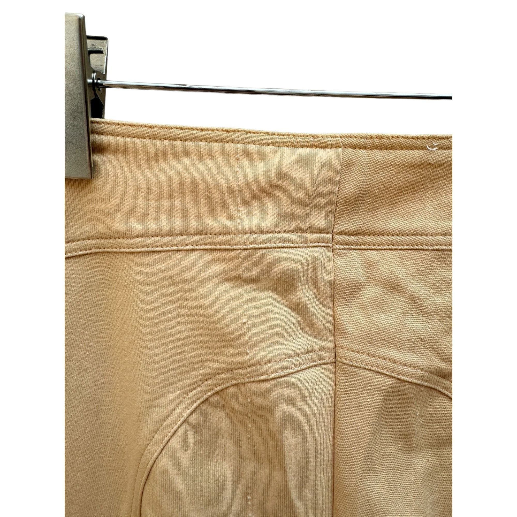 Thierry Mugler Vintage Beige Pants Size 24" / US 00 / IT 34 - 5 Thumbnail