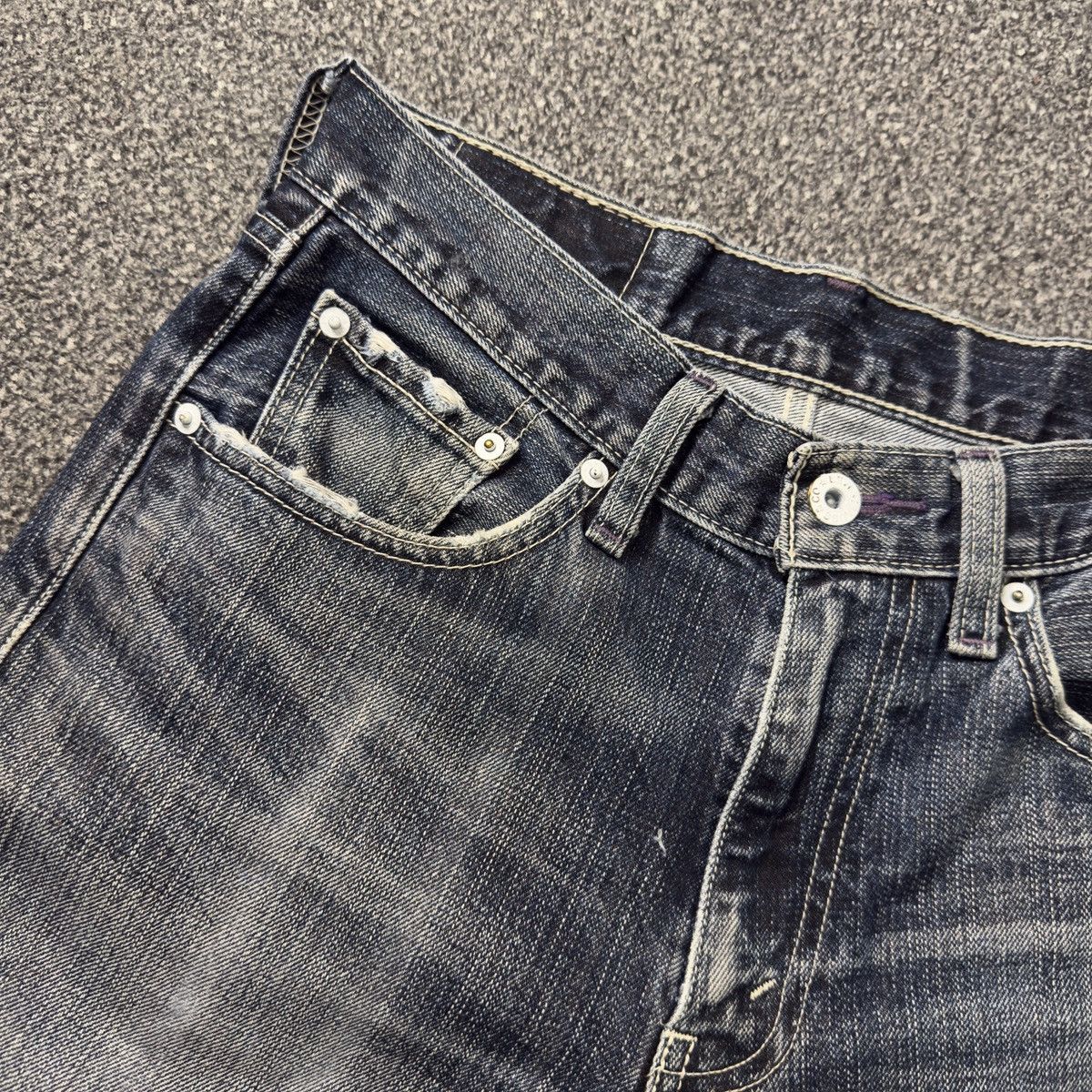 Seditionaries Vintage 90s Levis 502 Tough Distressed Denim W30 Size US 30 / EU 46 - 12 Thumbnail