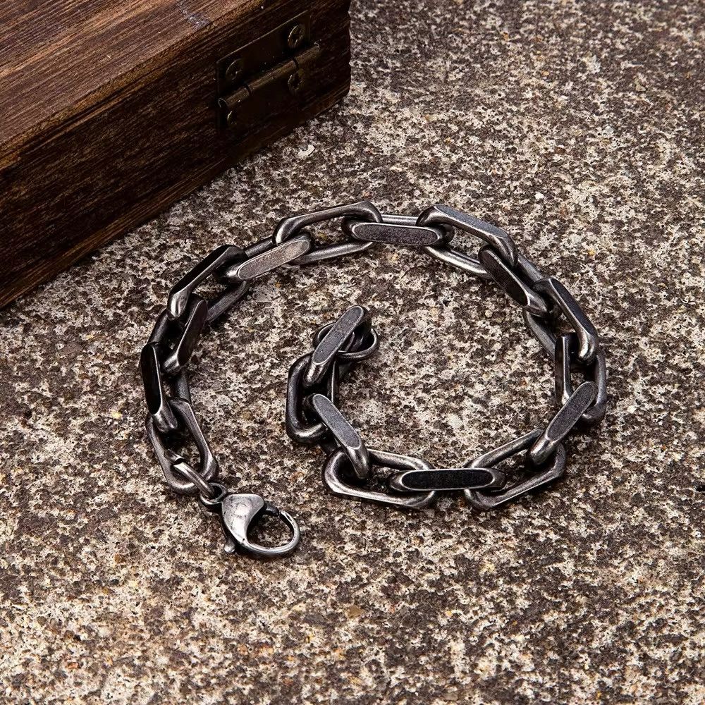 Jewelry Oxidized Black Chain Bracelet Size ONE SIZE - 2 Thumbnail