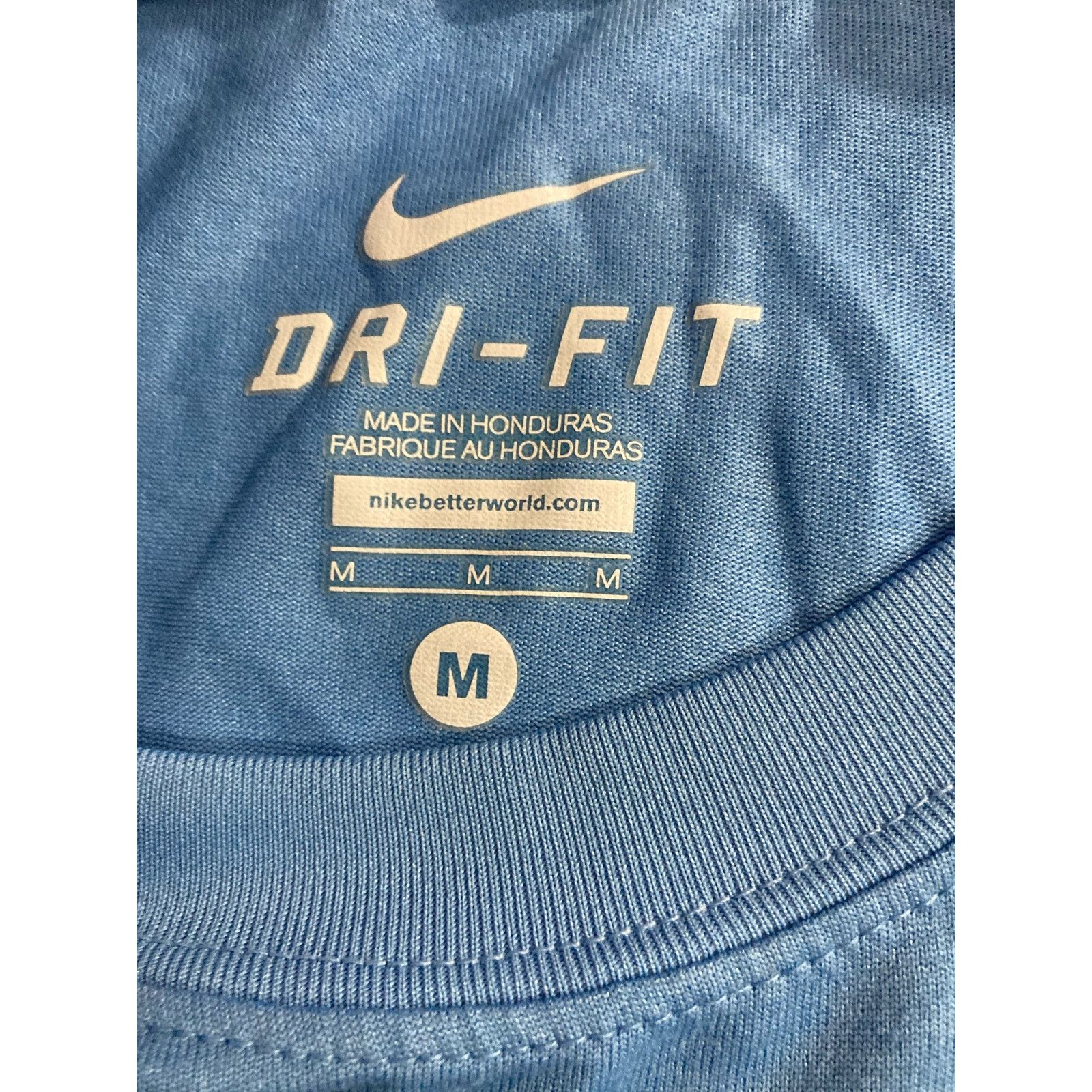Nike Nike Dri-fit Men's Blue Lacrosse Athletic T-shirt Medium Size US M / EU 48-50 / 2 - 4 Thumbnail