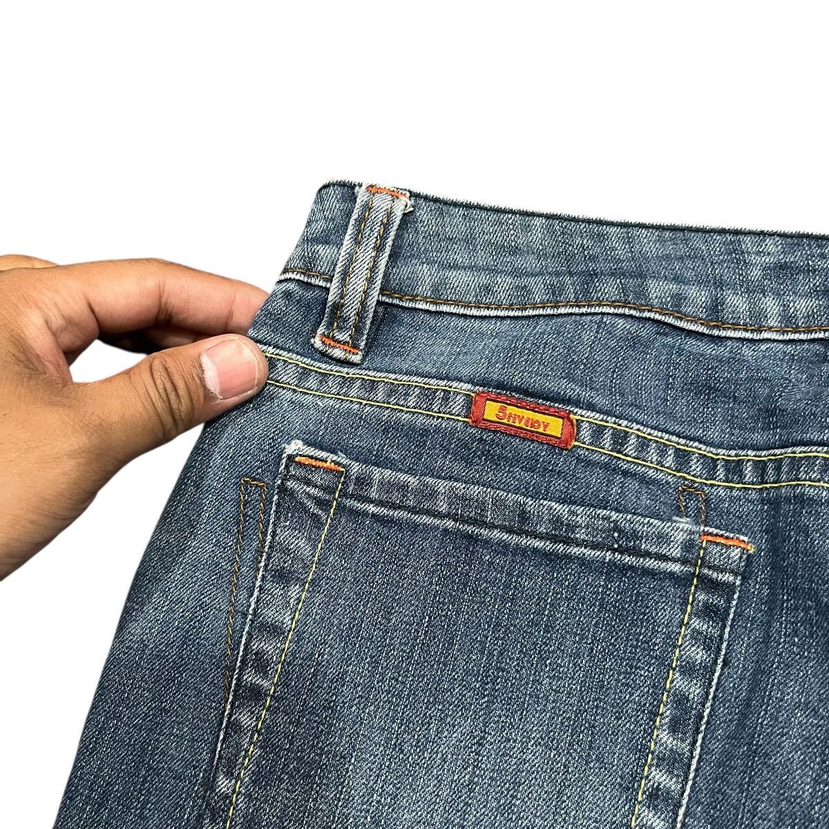 Japanese Brand 5FiveBoy Flared Denim Pant Size US 28 / EU 44 - 8 Thumbnail