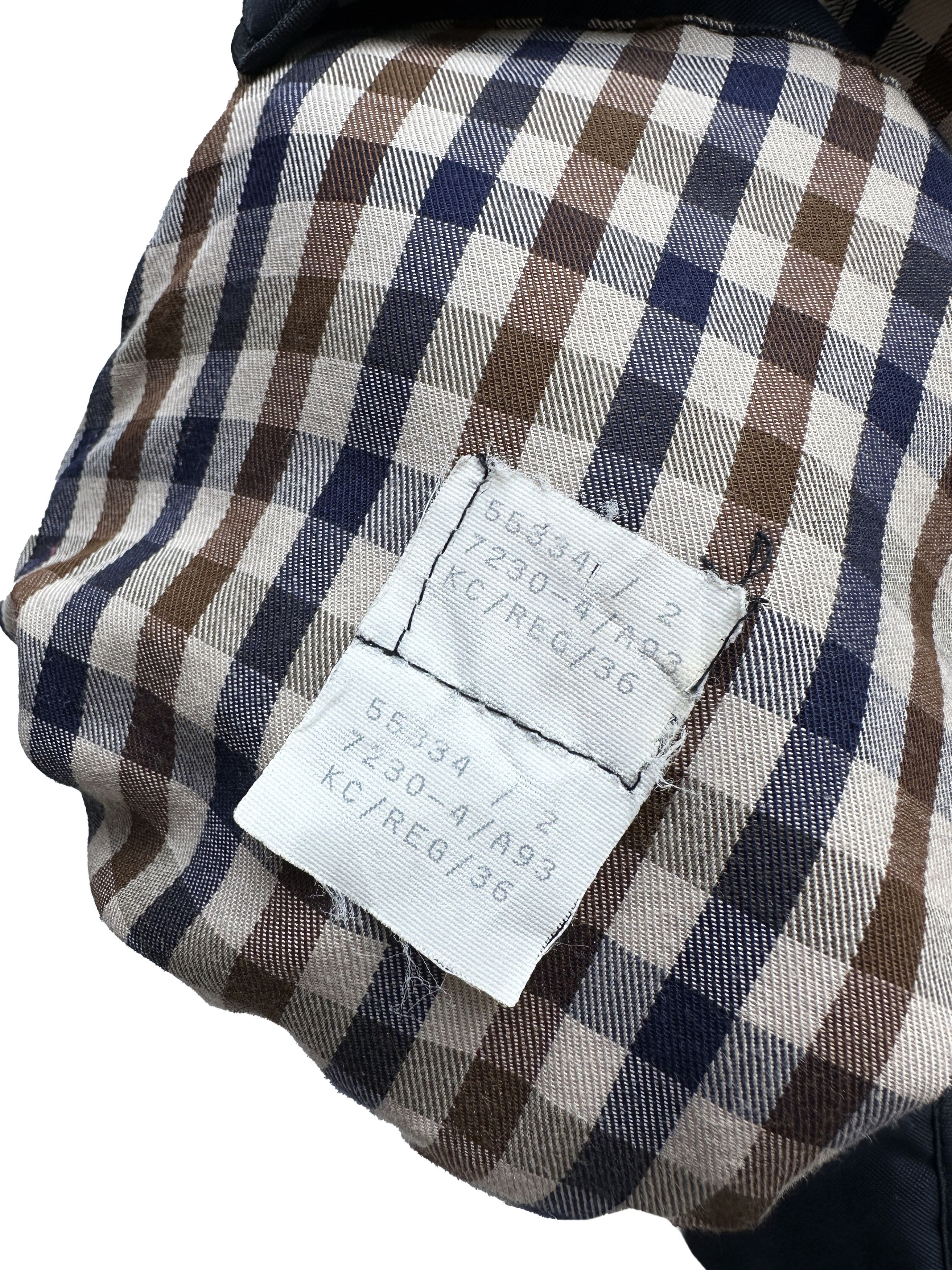Aquascutum Aquascutum Vintage navy quilted jacket Size US M / EU 48-50 / 2 - 6 Thumbnail