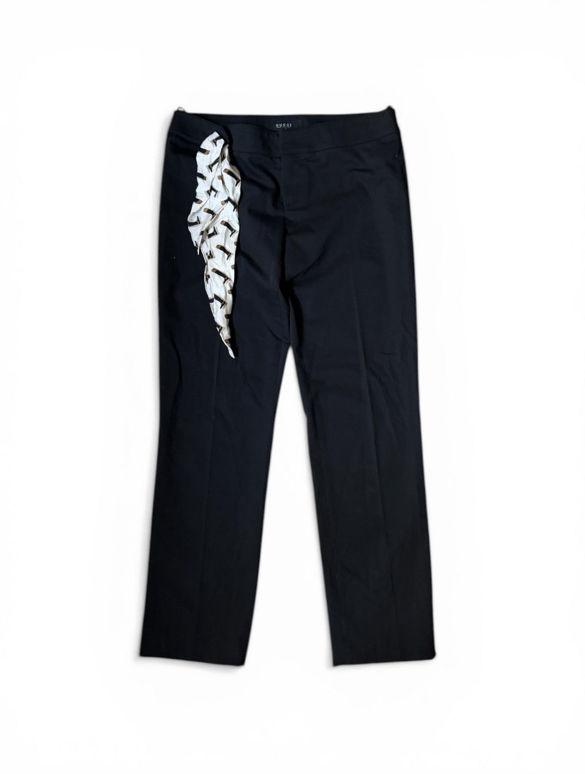 Gucci Gucci Silk Scarf Trousers Pants Size 27" / US 4 / IT 40 - 1 Thumbnail