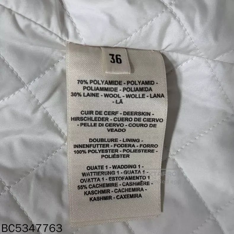 Other Hermes Beige Leather Patched Autumn and Winter Coat Size XS / US 0-2 / IT 36-38 - 4 Thumbnail