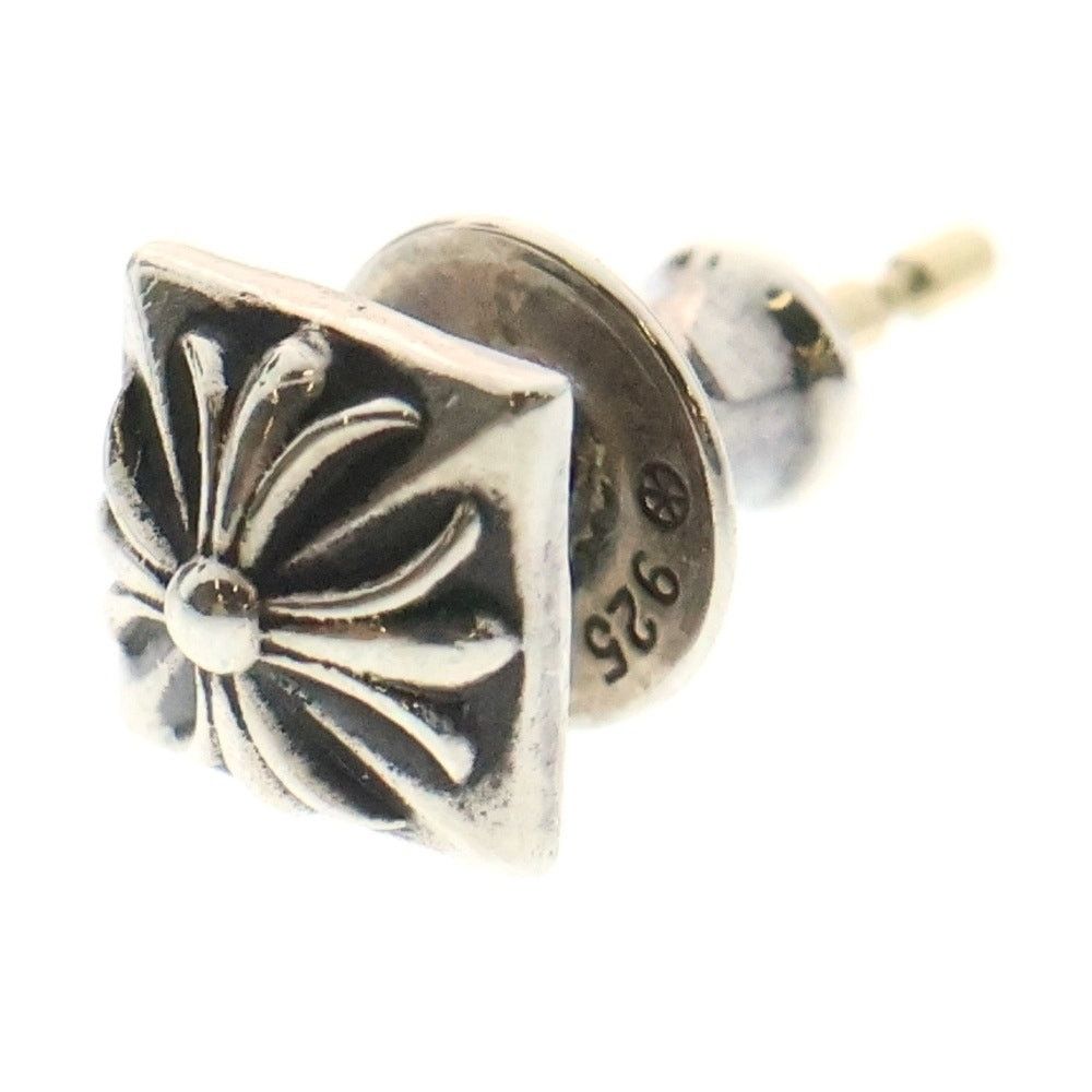 Chrome Hearts Pyramid Stud Silver Earring