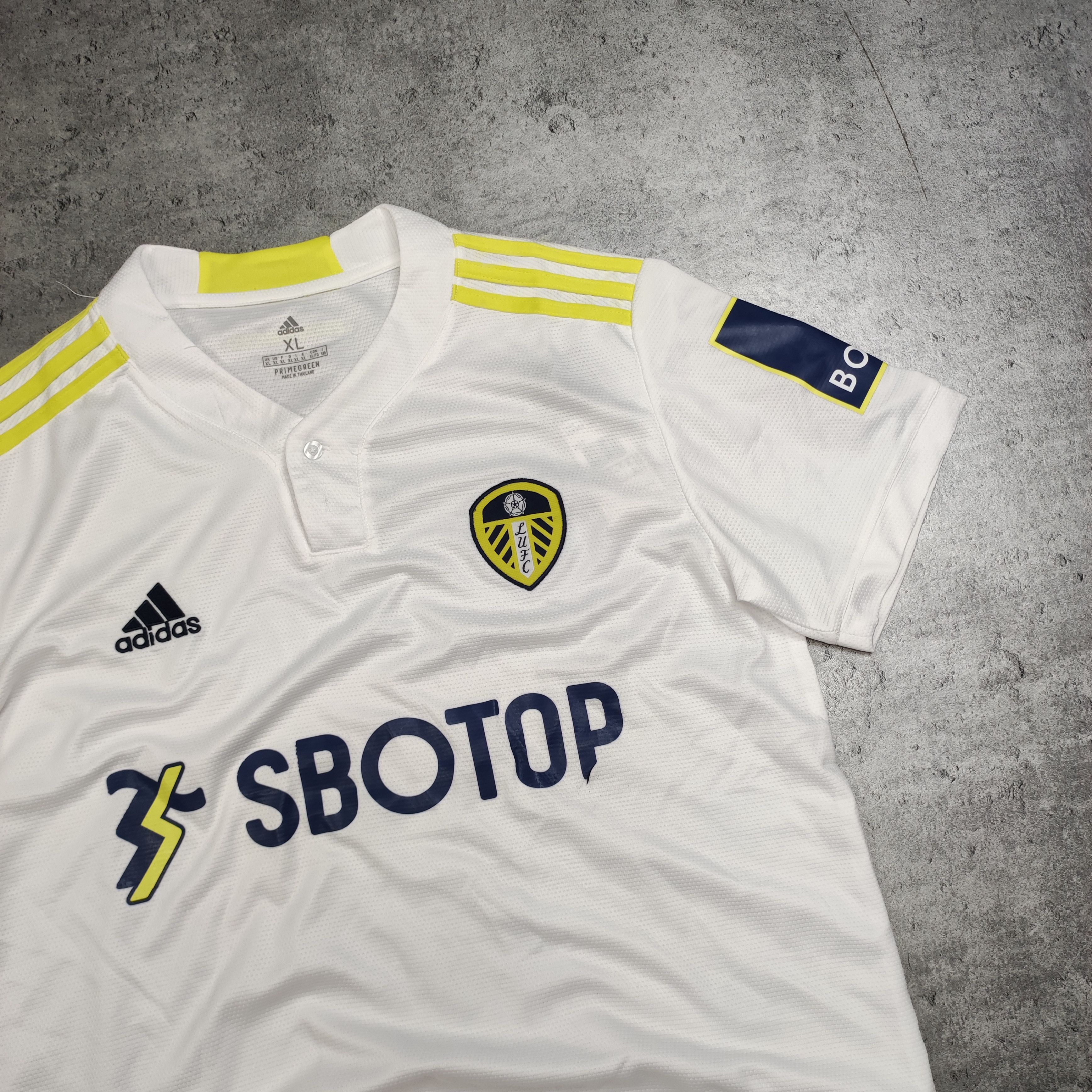 Vintage Vintage RARE Leeds United Adidas Home Football Jersey Size US XL / EU 56 / 4 - 3 Thumbnail